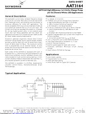 AAT3164IRN-T1 datasheet pdf Skyworks Solutions
