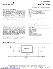 AAT4280A datasheet pdf Skyworks Solutions