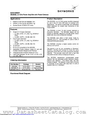 SE2528L-R datasheet pdf Skyworks Solutions