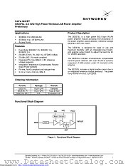 SE2576L datasheet pdf Skyworks Solutions