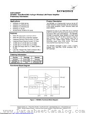 SE2580L-R datasheet pdf Skyworks Solutions