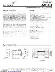 AAT1130IJQ-0.6-T1 datasheet pdf Skyworks Solutions