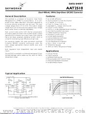 AAT2510IWP-IE-T1 datasheet pdf Skyworks Solutions