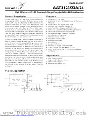 AAT3123 datasheet pdf Skyworks Solutions