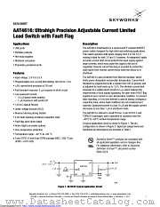 AAT4616IPS-1-T1 datasheet pdf Skyworks Solutions