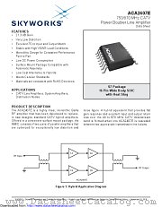 ACA2407E datasheet pdf Skyworks Solutions