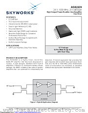 ACA2420 datasheet pdf Skyworks Solutions