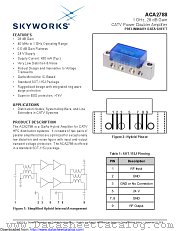 ACA2788P9 datasheet pdf Skyworks Solutions