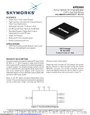 APS3606 datasheet pdf Skyworks Solutions