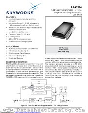 ARA2004 datasheet pdf Skyworks Solutions
