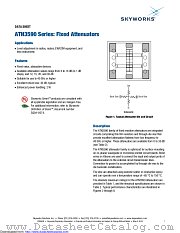 ATN3590 Series datasheet pdf Skyworks Solutions