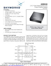 AWM6268 datasheet pdf Skyworks Solutions