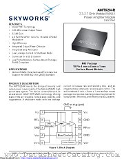 AWT6264RM49P8 datasheet pdf Skyworks Solutions