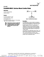 CLA4609-086LF datasheet pdf Skyworks Solutions