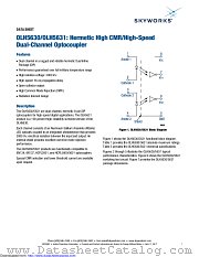 OLH5631 datasheet pdf Skyworks Solutions