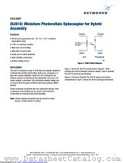 OLI910 datasheet pdf Skyworks Solutions