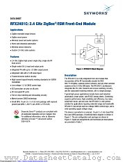 RFX2401C datasheet pdf Skyworks Solutions
