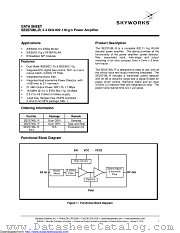 SE2574BL-R datasheet pdf Skyworks Solutions