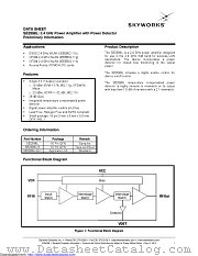 SE2598L-R datasheet pdf Skyworks Solutions