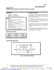SE2604L datasheet pdf Skyworks Solutions