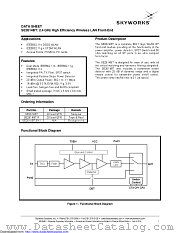 SE2614BT-R datasheet pdf Skyworks Solutions