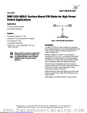 SMP1302-085LF datasheet pdf Skyworks Solutions