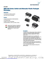 SMP1302-003LF datasheet pdf Skyworks Solutions