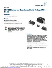 SMP1321-005LF datasheet pdf Skyworks Solutions
