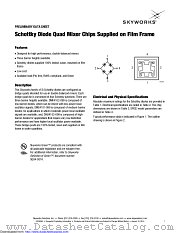 DME4101-099 datasheet pdf Skyworks Solutions