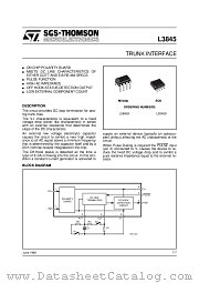 L3845D datasheet pdf ST Microelectronics