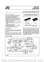 L4972A datasheet pdf ST Microelectronics