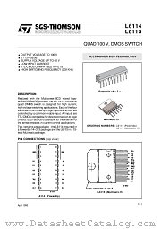 L6114 datasheet pdf ST Microelectronics