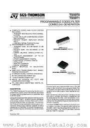 TS5070FNTR datasheet pdf ST Microelectronics