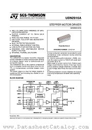 UDN2916A datasheet pdf ST Microelectronics