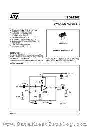 TDA7267 datasheet pdf ST Microelectronics