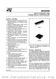 MK50H28N datasheet pdf ST Microelectronics