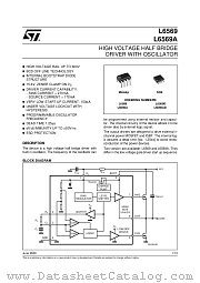L6569D datasheet pdf ST Microelectronics