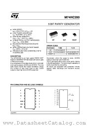 M74HC280TTR datasheet pdf ST Microelectronics
