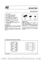 M74HCT7007M1R datasheet pdf ST Microelectronics