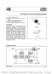 L78S15T datasheet pdf ST Microelectronics