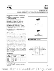 LM248D datasheet pdf ST Microelectronics