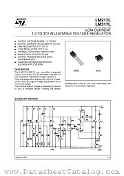 LM217LD datasheet pdf ST Microelectronics