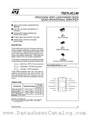 TS27L4CDT datasheet pdf ST Microelectronics