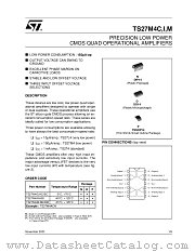 TS27M4BCD datasheet pdf ST Microelectronics