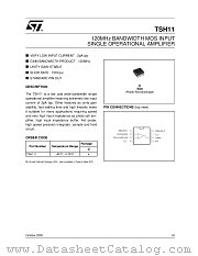 TSH11IDT datasheet pdf ST Microelectronics