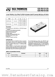 GS-R51212S datasheet pdf ST Microelectronics