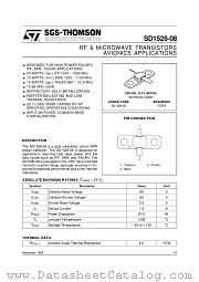 SD1528-08 datasheet pdf ST Microelectronics