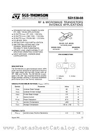 SD1530-08 datasheet pdf ST Microelectronics