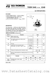 TODV1040 datasheet pdf ST Microelectronics