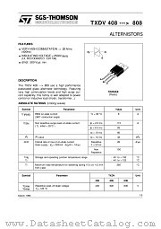 TXDV608 datasheet pdf ST Microelectronics